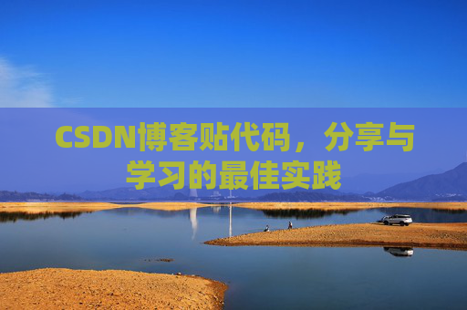 CSDN博客贴代码，分享与学习的最佳实践